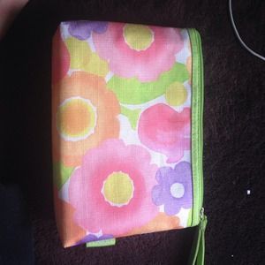 Clinique make up bag