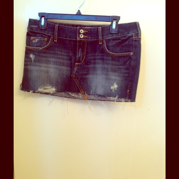 Hollister Denim Skirt Size 3