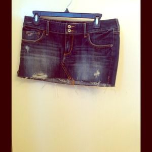 Hollister Denim Skirt Size 3