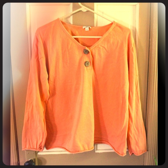 Slub sweater. Spring weight. J Jill.