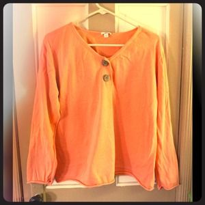 Slub sweater. Spring weight. J Jill.