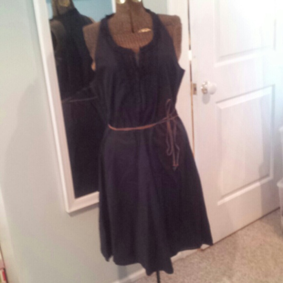 Black converse dress