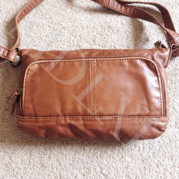 Brown Leather Crossbody - Picture 4 of 4