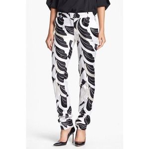 DVF Mary Wings beaded pants