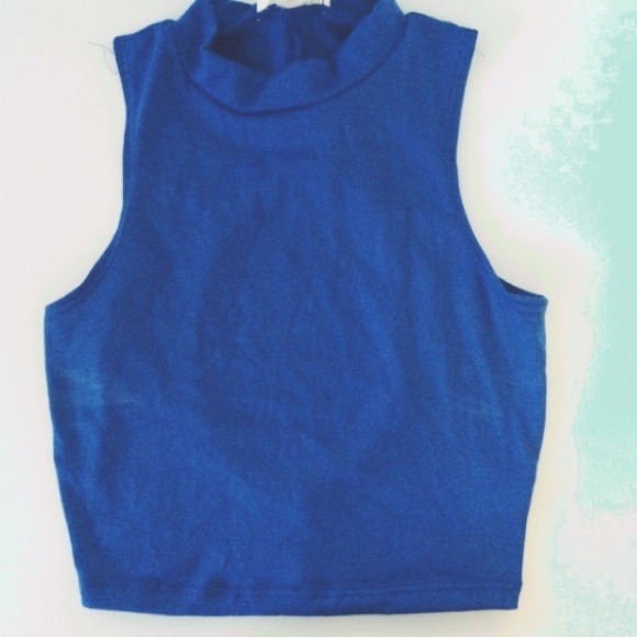 ⛔️⛔️SOLD⛔️⛔️Blue Crop Top BNWT