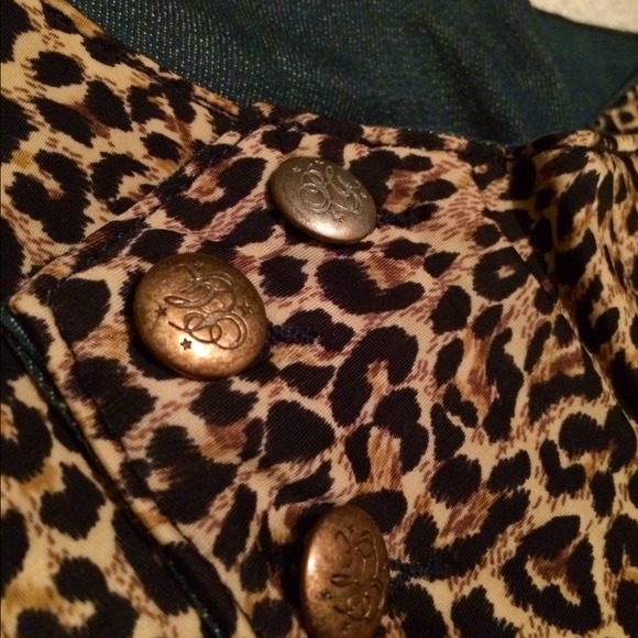 Waist Cheetah Print skinny jeans! - Picture 2 of 4