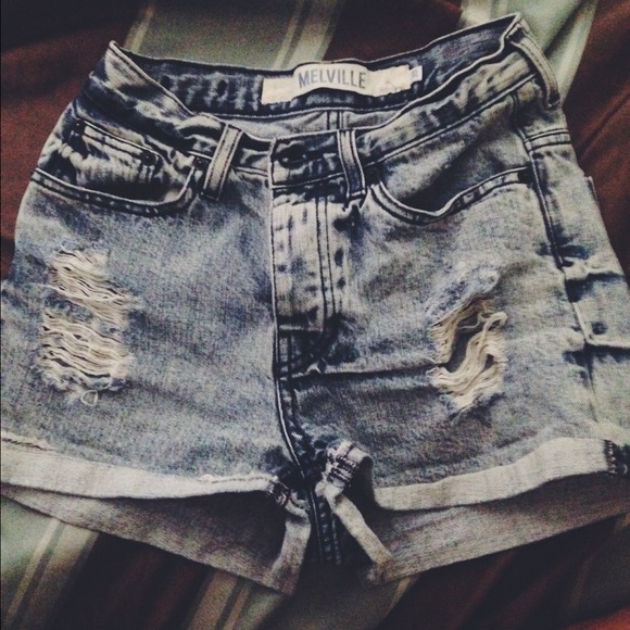 brandy melville high waisted shorts