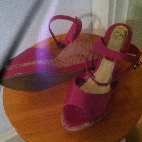 Sexy Peek Toe Pink Sandal