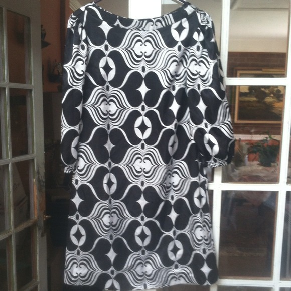 Black and white dress