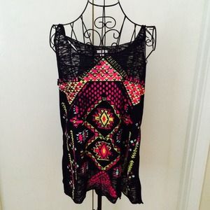 SOLD/SEE ⬇️⬇️⬇️! Neon Tribal Tank