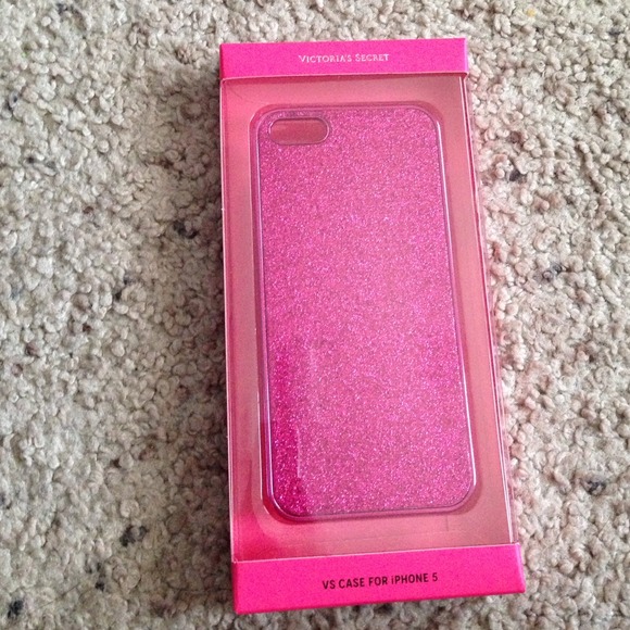 VS case for iPhone 5 Pink glitter