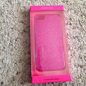 VS case for iPhone 5 Pink glitter