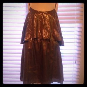 Metallic Elizabeth & James Dress