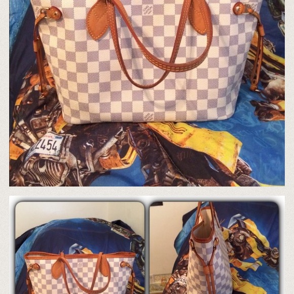 Authentic Louis Vuitton Never full Damier