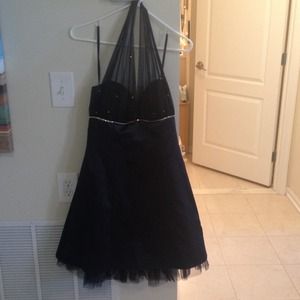 Black prom dress