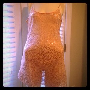 Light Pink Sparkle Tunic/Top