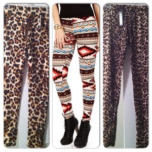 Comfortable Printed Tights