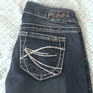Silver Dark Wash Jeans