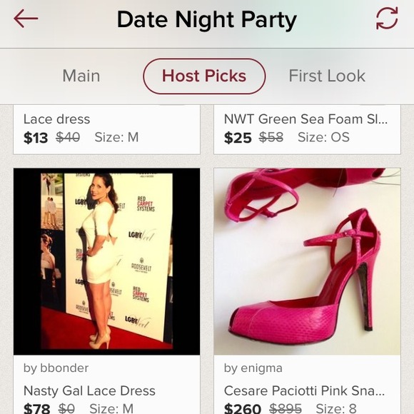 πHost Pick!πNasty Gal Lace Dress - Picture 2 of 3