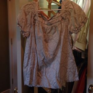 Cute peasant style summer top
