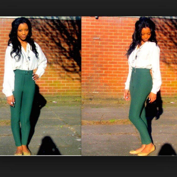 American apparel riding pant village green