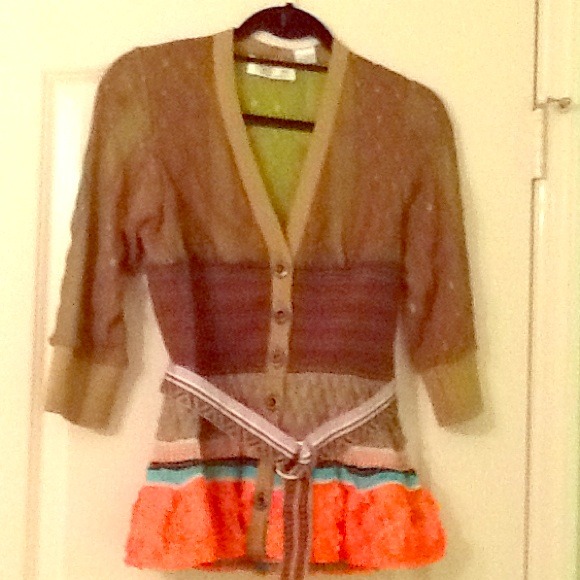 Byron Lars Beauty peplum blouse