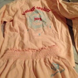 Juicy couture pink sweat pants Sz XL