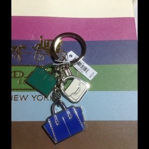 <SOLD> Coach handbag keychain