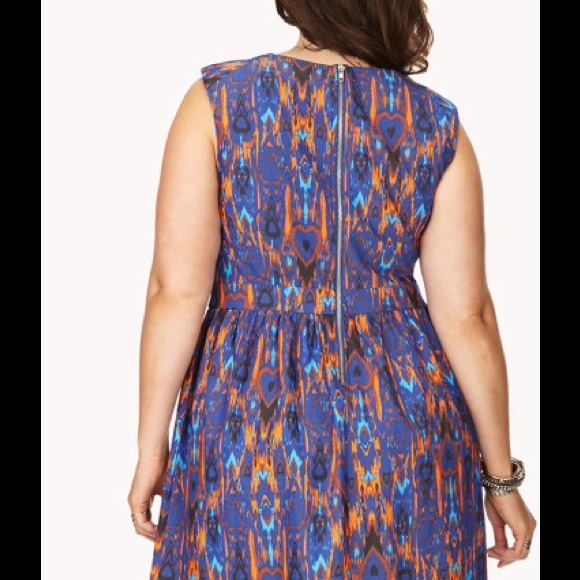 Ikat fit & flare dress - XL - Picture 2 of 4