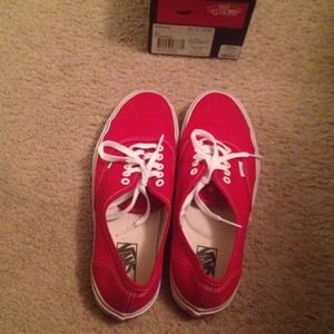 Red Vans