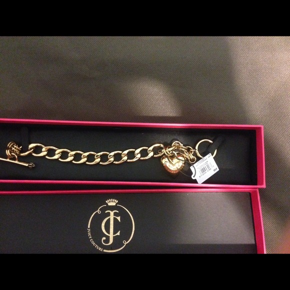 7.5 in. Juicy Couture bracelet.