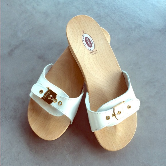 Dr. Scholl's Classic Sandal in white