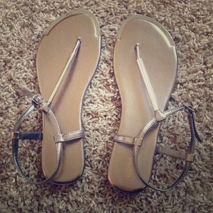 Silver Sandals