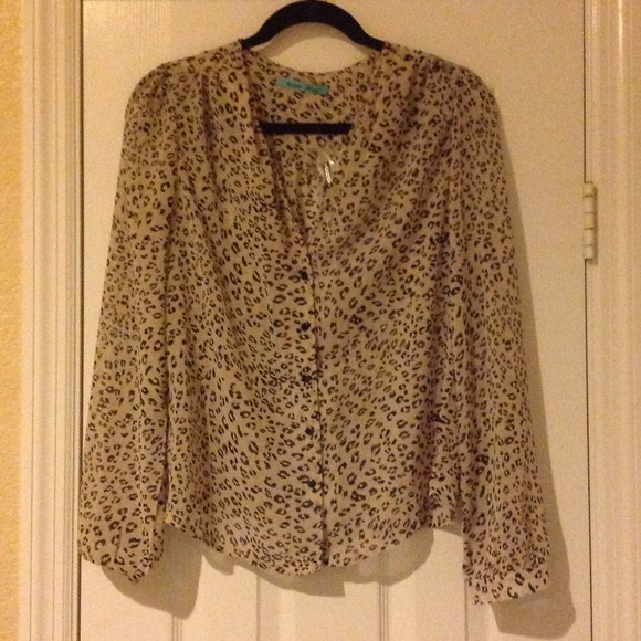 Leopard print blouse - Picture 3 of 3