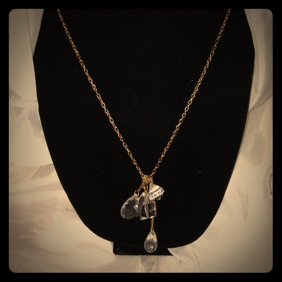 Beautiful long jeweled necklace