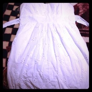 White summer dress