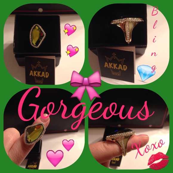 Sale💍Akkad high end fashion designer ring💍