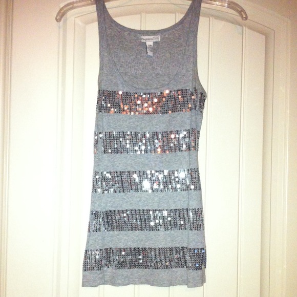 Sequin tank top!