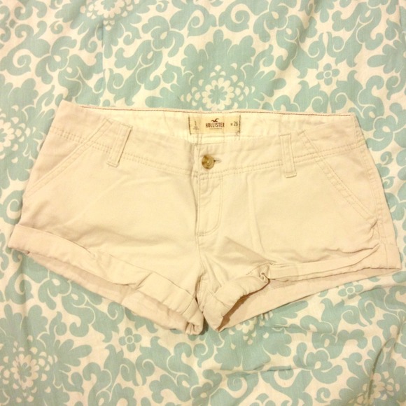 Hollister Light Beige Shorts