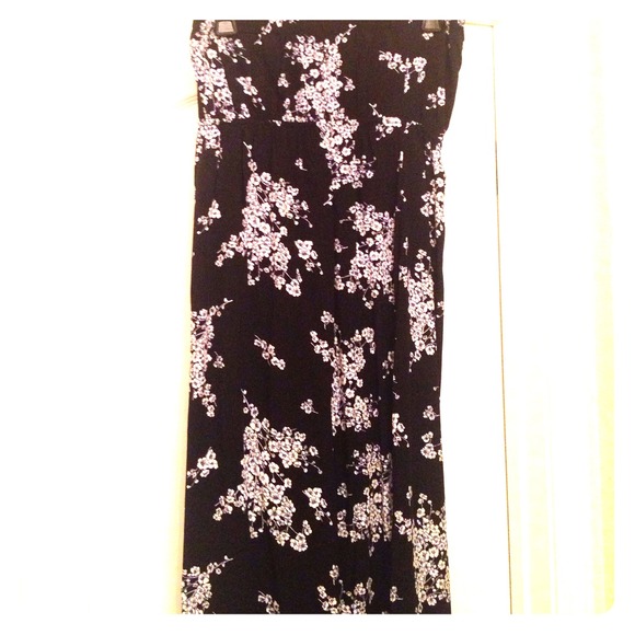 NWT Old Navy Strapless dress  dark navy blue