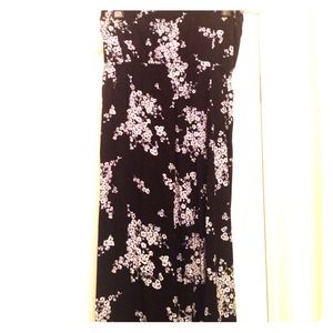 NWT Old Navy Strapless dress  dark navy blue