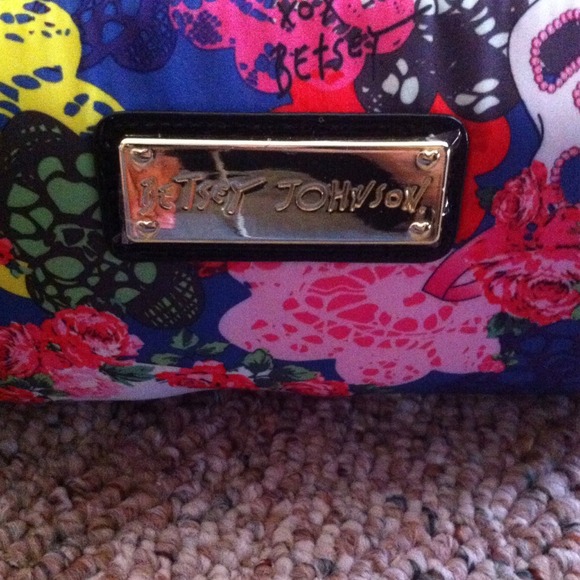 Betsey johnson cosmetic bag - Picture 2 of 4