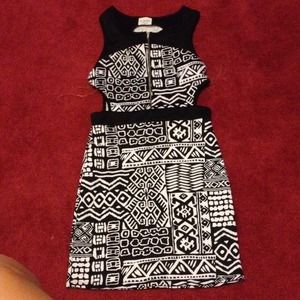 Tribal body con dress