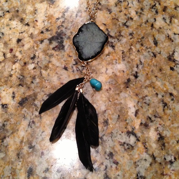Statement necklace! Never worn