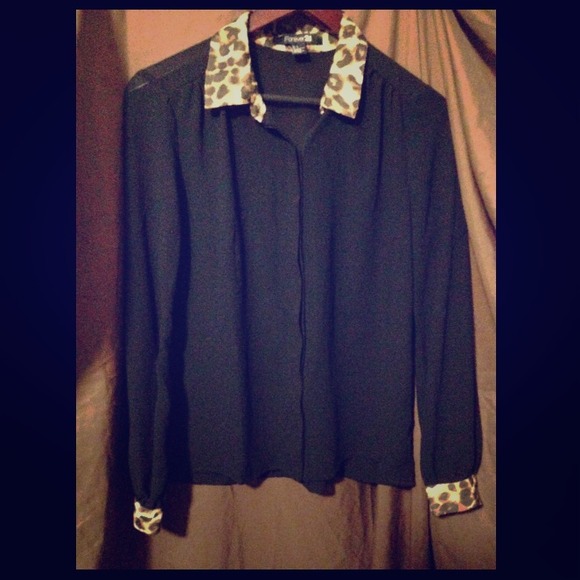 Black sheer long sleeve