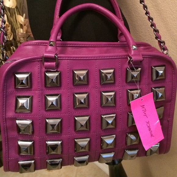 NWT Betsey Johnson Studio 54 Satchel