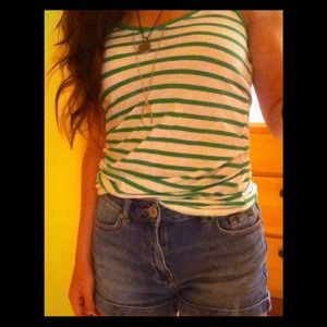 American Eagle striped tank top