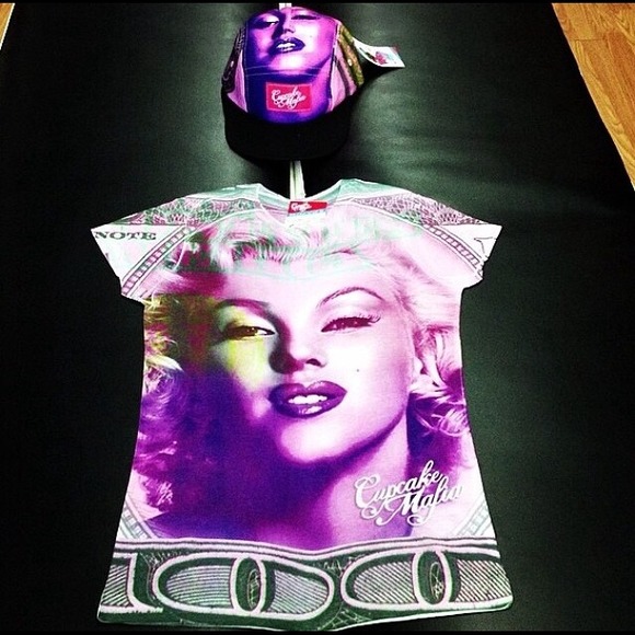 Cupcake Mafia Marilyn Bill Tee