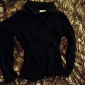 Collared Black Soft Jacket