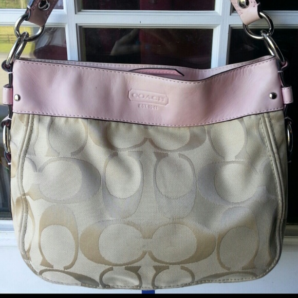 SOLD LOCALLY Authentic Coach Purse Pink